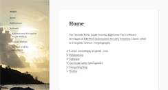Desktop Screenshot of conradoplg.cryptoland.net